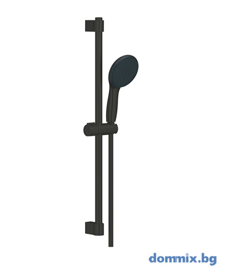 Тръбно окачване H600мм комплект, черен мат/matt black GROHE TEMPESTA 110 261622433
