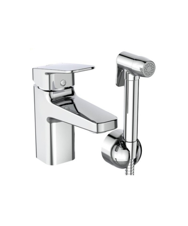 Ideal Standard BD231AA Ceraplan Комплект смесител за мивка с хигиеничен душ, хром