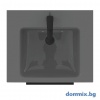 Шкаф с мивка 610x510x630мм с 2 чекмеджета, сив гланц/черен мат IDEAL STANDARD I.LIFE B T5270NG/T460558/T5326XG допълнително изображение
