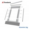 Tondach Project покривен прозорец с енергоспестяващо остъкление 78х98см  + Premium обшивка допълнително изображение