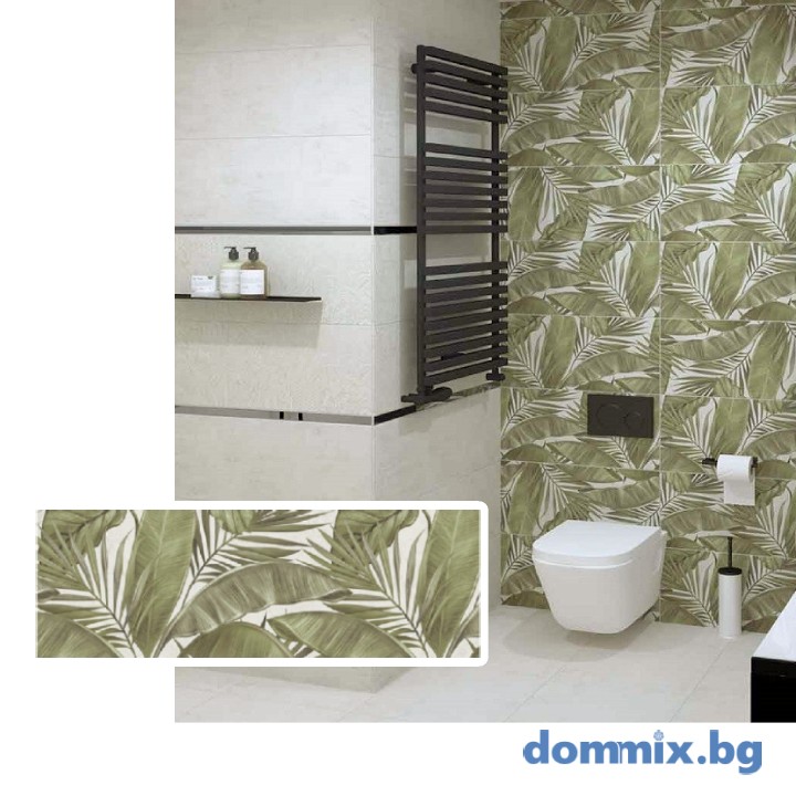 Фаянс Studio Hojas Perla 30×90