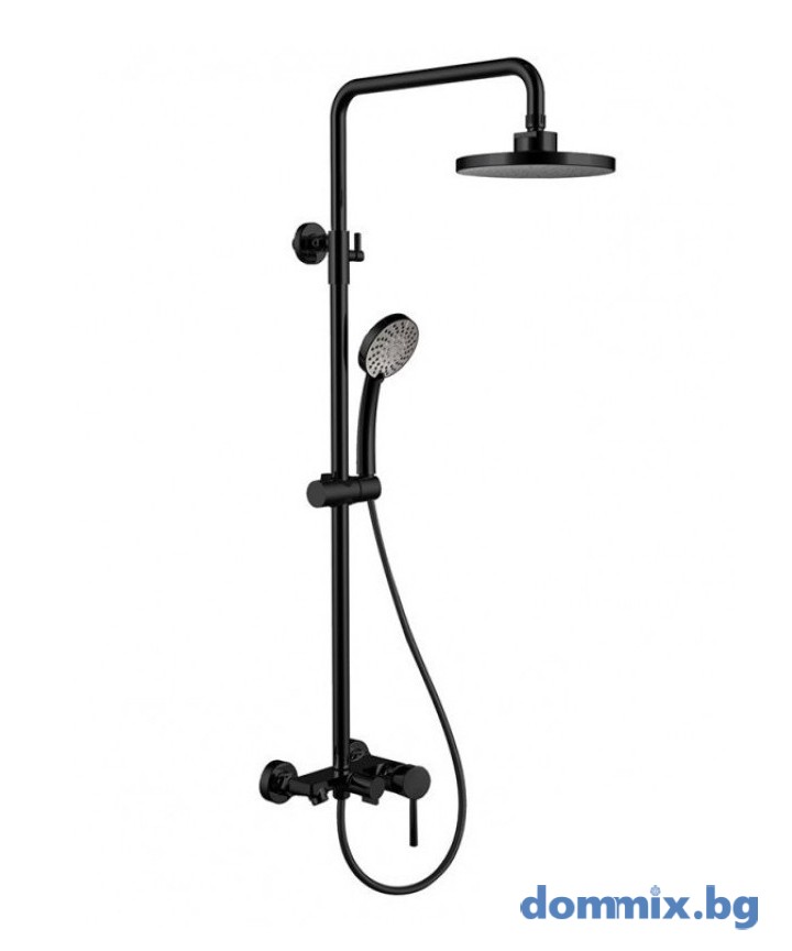 Душ система със смесител, черен мат Karag NEW Artemis Nero SO551B-N 