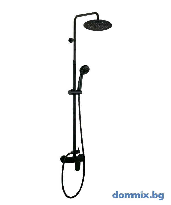 AQG ДУШ КОЛОНА NHIL 21NHR24NHD05 - BLACK MATT