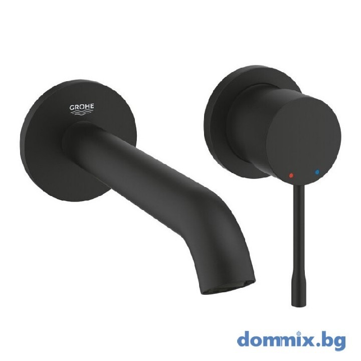 Grohe 29192KF1 Essence смесител за умивалник с 2 отвора M-размер, черен мат