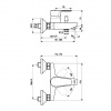 Ideal Standard Esla BC229AA Смесител за душ и вана, хром допълнително изображение