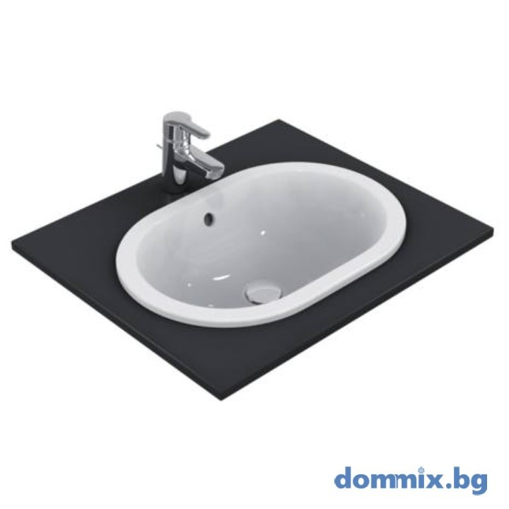 Connect Мивка за вграждане 55 cm, oвална, без отвор за смесител Ideal Standard E504701