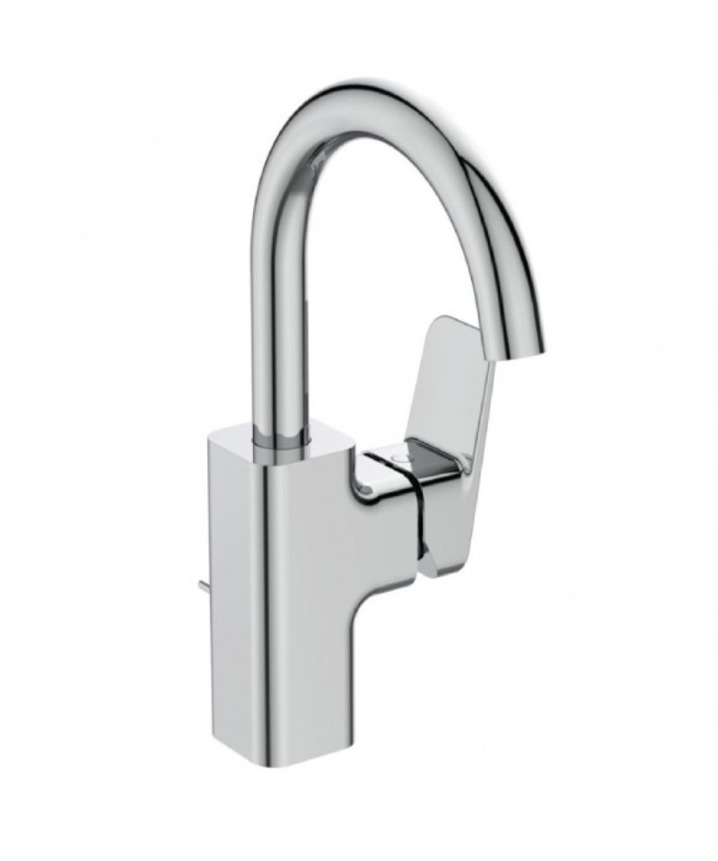 Ideal Standard BD235AA Ceraplan Смесител за умивалник с висок тръбен чучур и сифон, хром