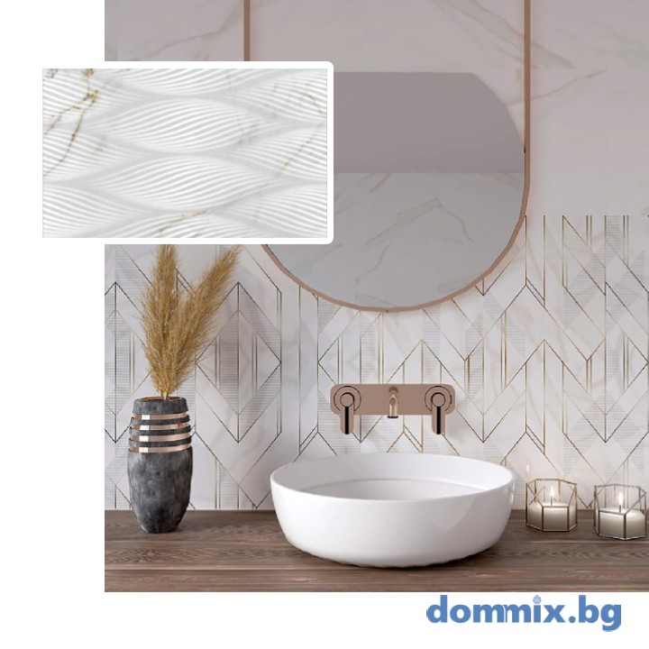 Фаянс Lengo White RLV 33.3×55