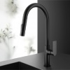 AQG Alpha 05SOA510NG стоящ смесител за кухня черен мат с изтеглящ се чучур  допълнително изображение