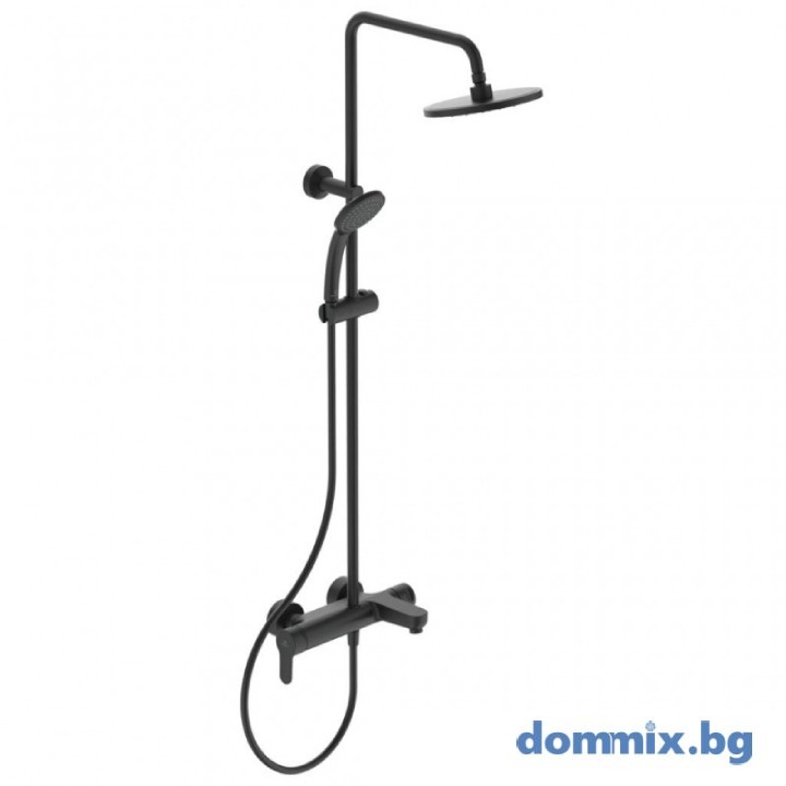 Ideal Standard BC525XG Cerafine O Душ система с едноръкохватков смесител за вана / душ, черен мат