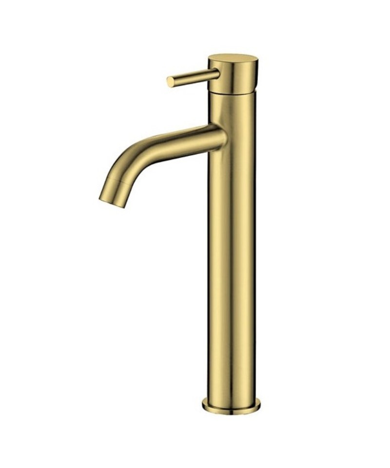 Смесител висок за мивка, злато INOX 304 18/10 KARAG ARTEMIS B205A02 ORO