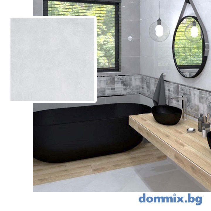 Подова плочка Nil Light Grey 45×45