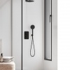 AQG ВГРАДЕНА ДУШ СИСТЕМА С ТЕРМОСТАТ AQTER MATT BLACK 19AQTER22505 допълнително изображение
