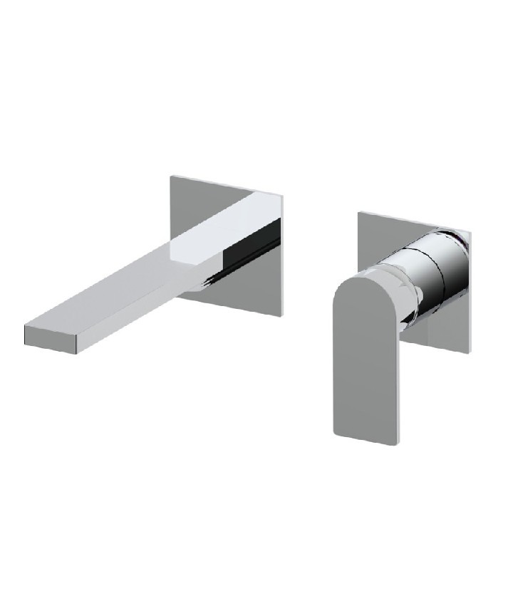 AQG СМЕСИТЕЛ ЗА ВГРАЖДАНЕ ALPHA TWO ХРОМ 01ALC180CR